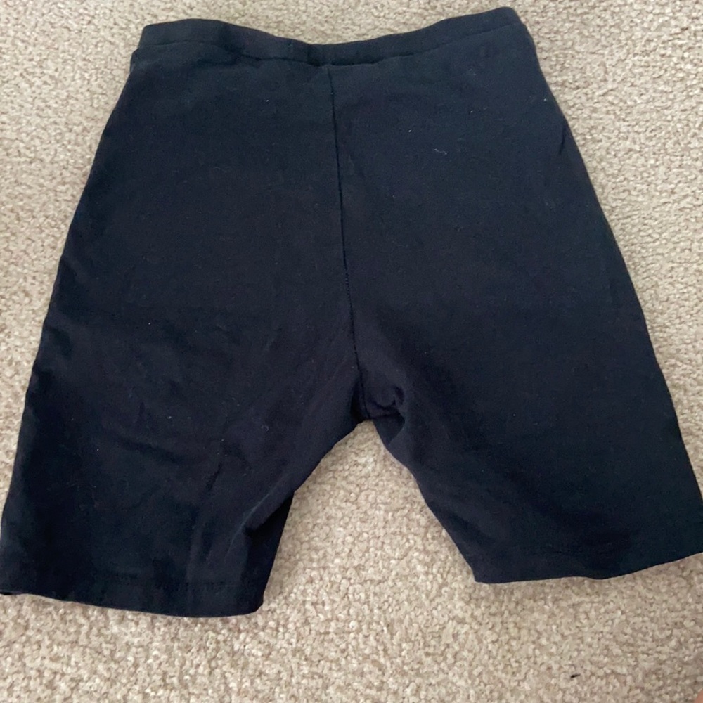 All Black Biker Shorts